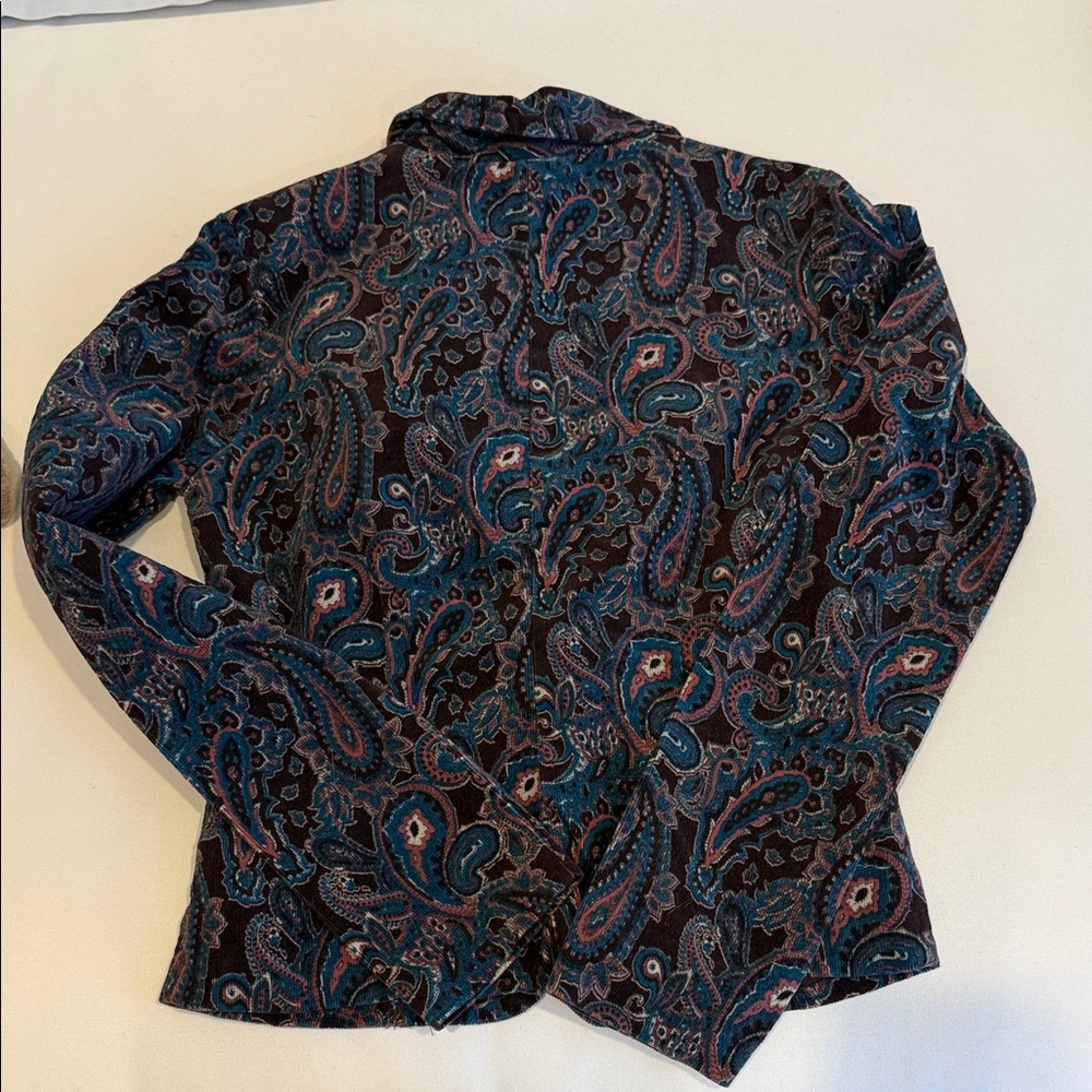 Copper Key Paisley Blazer - Picture 5 of 6